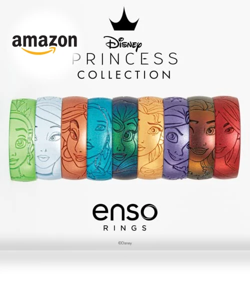 Disney Princess and Villains Silicone Ring — Smart Rings, Enso Rings