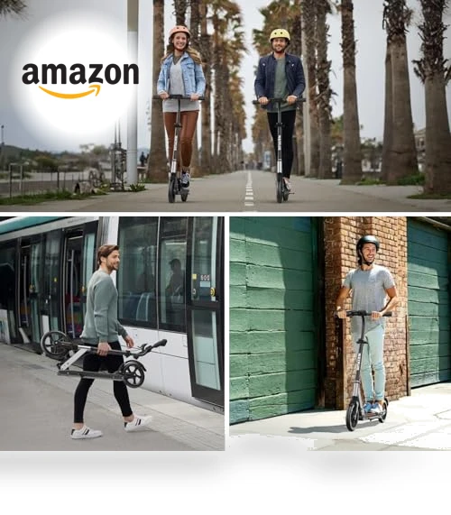 Foldable Kick Scooter with Big Wheels — Push Scooters, WAYPLUS