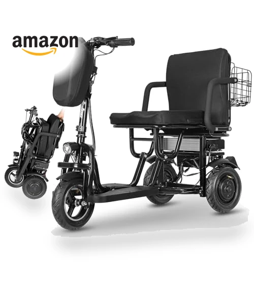 Folding 3-Wheel Electric Scooter — Push Scooters, WTRAVEL