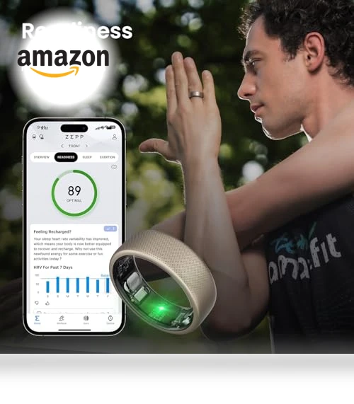 Helio Smart Ring Health Tracker — Health & Fitness, Amazfit