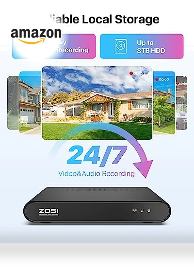 Home Security Camera System — Smart Home Security, ZOSI