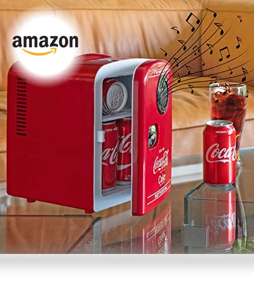 Mini Fridge with Bluetooth Speaker — Mini Fridges, Koolatron