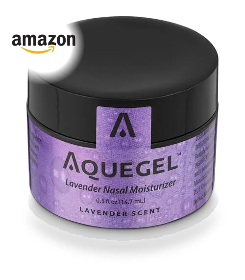 Nasal Moisturizer with Lavender for Sleep — Moisturizing, Aquegel