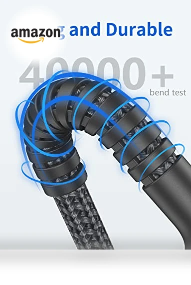 Nylon Braided Lightning Cable — Chargers & Cables, PRAKIE