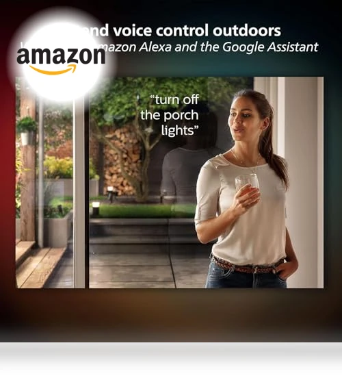 Outdoor Smart Spot Light Base Kit — Outdoor Post Lighting, Philips Hue