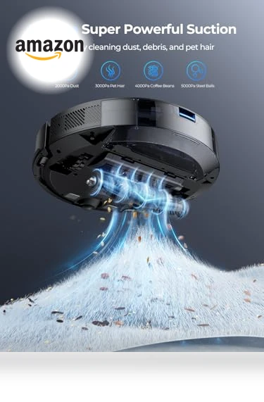 Robot Vacuum and Mop Combo — Smart Cleaning Robots, Laresar Clean
