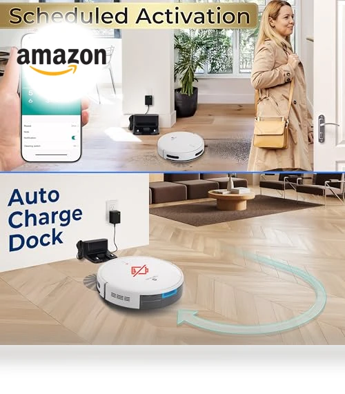 Robot Vacuum and Mop Combo — Smart Cleaning Robots, SereneLife