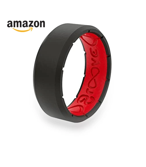 Silicone Ring - Breathable Rubber Wedding Rings — Smart Rings, Groove Life