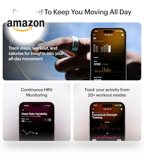 Sleep & Fitness Tracker Smart Ring — Fitness & Activity Monitors, Ultrahuman