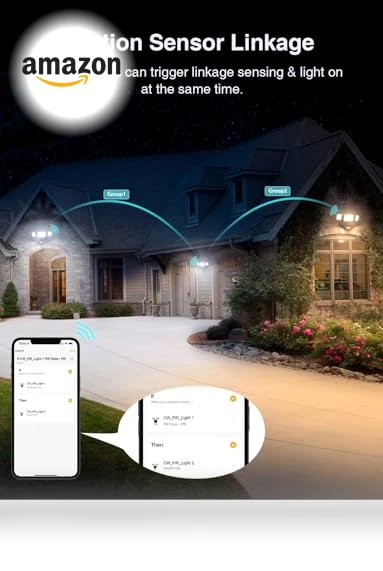 Smart LED Security Lights — Outdoor Security & Flood Lighting, Onforu