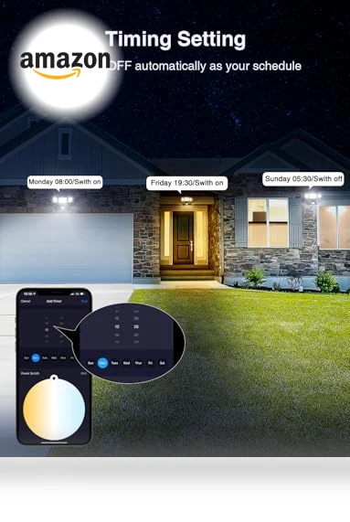Smart LED Security Lights — Outdoor Security & Flood Lighting, Onforu