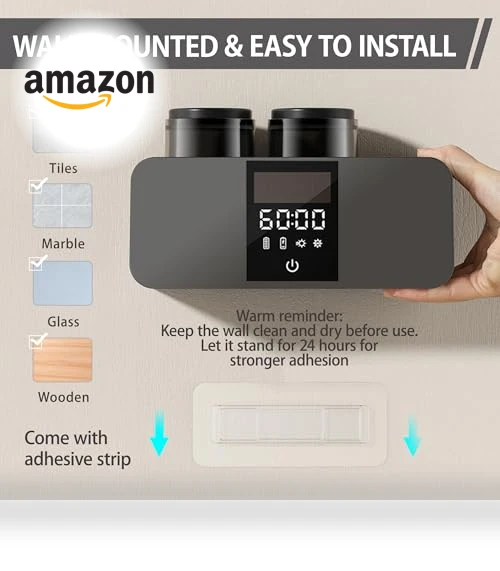Smart Toothbrush Cleaner & Wall Mounted Holder — Toothbrush Holders, Stageya