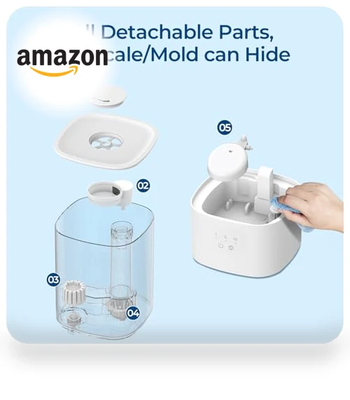 Top Fill Cool Mist Humidifier — Air Moisturizers, Rosekm