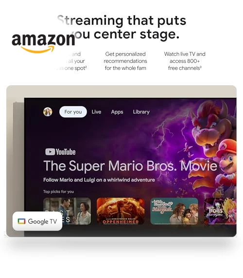 TV Streamer 4K — Home Theater Projectors, Google