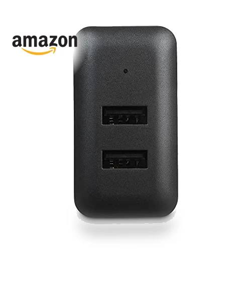 Two-Port USB-A Wall Charger — Charging Solutions, Amazon Basics