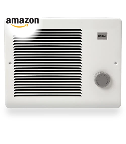Wall Heater with Built-In Adjustable Thermostat — Portable Heating Solutions, Broan-NuTone