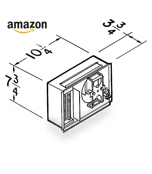 Wall Heater with Built-In Adjustable Thermostat — Portable Heating Solutions, Broan-NuTone