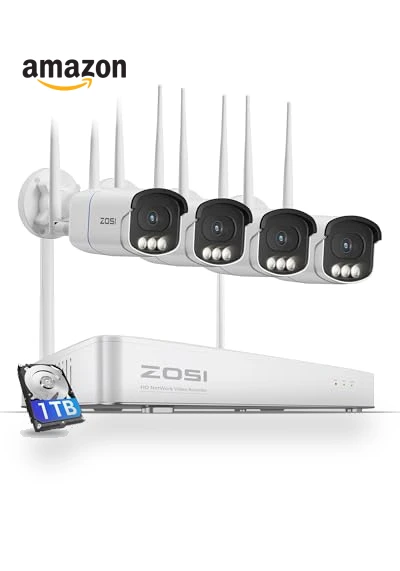 WiFi 6 Security Camera System — Security Cameras, ZOSI