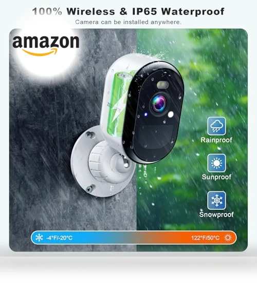Wireless Outdoor Security Camera — Smart Home Security, ZEEPORTE SECURITY