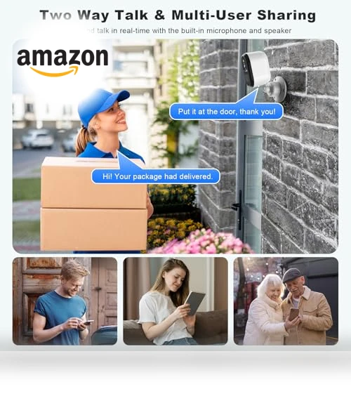 Wireless Outdoor Security Camera — Smart Home Security, ZEEPORTE SECURITY