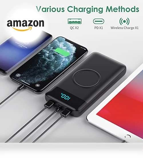 Wireless Portable Charger — Chargers, FOCHEW