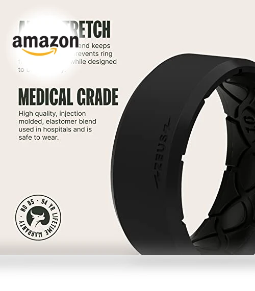 Zeus Silicone Ring — Smart Rings, Groove Life