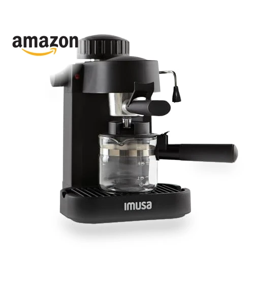4 Cup Espresso/Cappuccino Maker — Coffee & Espresso Combos, Imusa