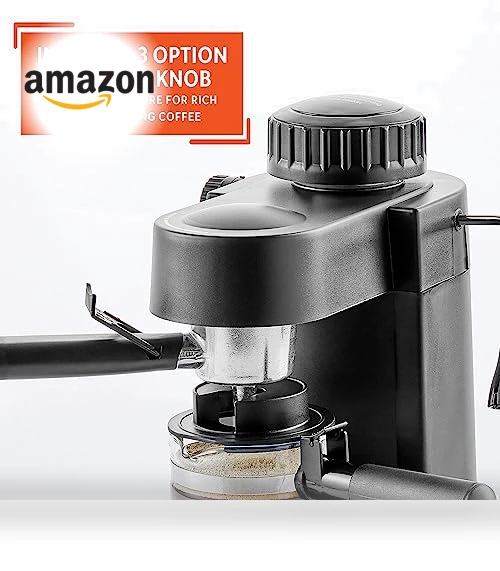 4 Cup Espresso/Cappuccino Maker — Coffee & Espresso Combos, Imusa