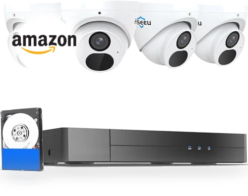 4K HD PoE Security Camera System — Security Cameras, Hiseeu