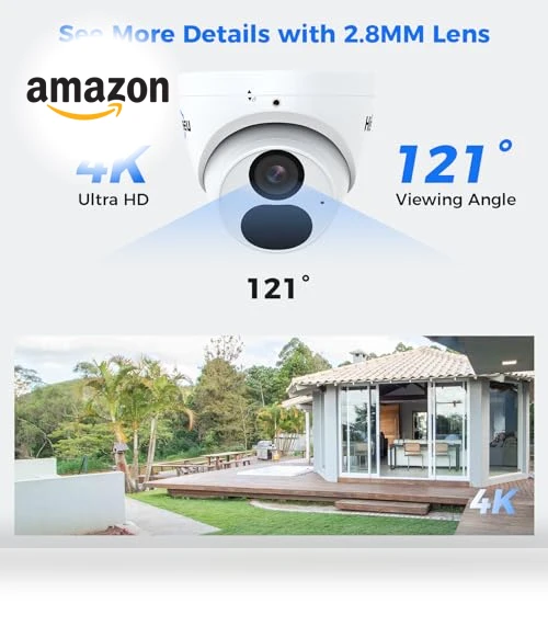 4K HD PoE Security Camera System — Security Cameras, Hiseeu