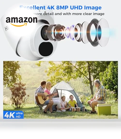 4K HD PoE Security Camera System — Security Cameras, Hiseeu