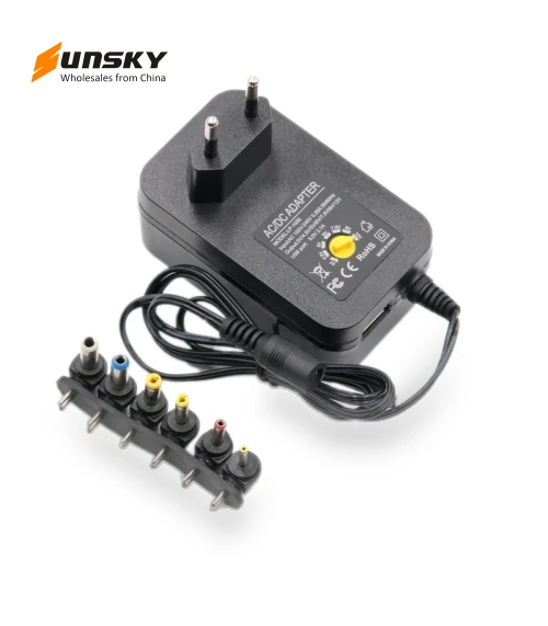 Adjustable Voltage Power Adapter — AC Adapters