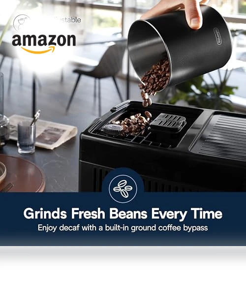 Automatic Espresso & Coffee Machine with Milk Frother — Coffee & Espresso Combos, De'Longhi