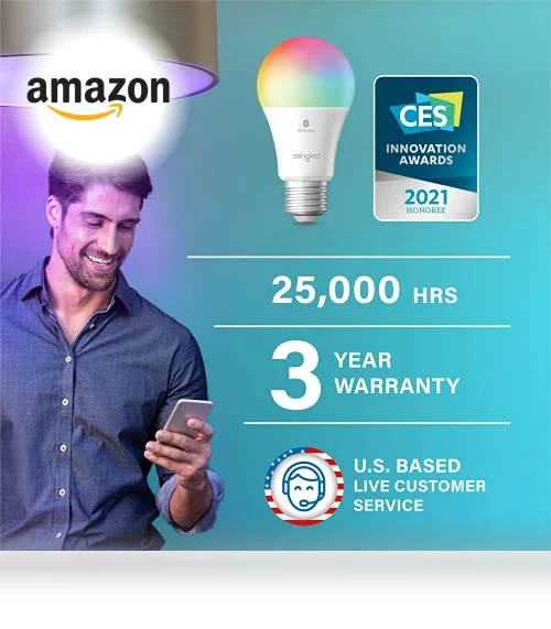 Color Changing Smart Light Bulb — LED, Sengled