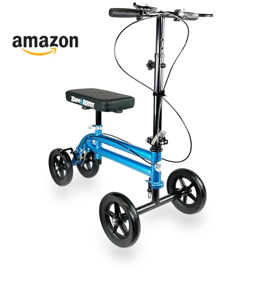 Economy Knee Scooter Steerable Knee Walker — Hip Recovery Kits, KneeRover
