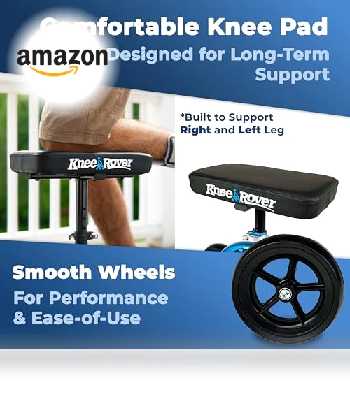 Economy Knee Scooter Steerable Knee Walker — Hip Recovery Kits, KneeRover
