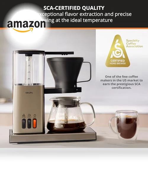 Essential Brewer 8 Cup Drip Coffee Maker — Coffee Makers, KRUPS