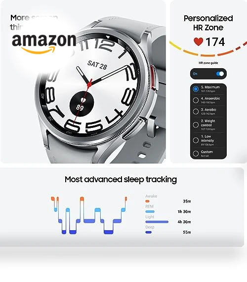 Galaxy Watch 6 Classic Smartwatch — Smartwatches, Samsung