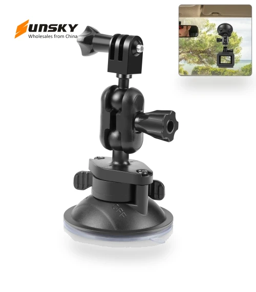 Magic Arm Suction Cup Mount — Vehicle Mounts, PULUZ