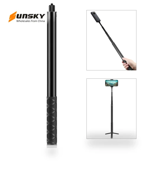 Metal Selfie Stick Monopod — Selfie Sticks, PULUZ