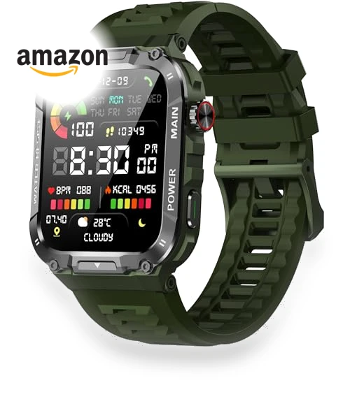Military Smart Watch with Call Function — Smartwatches, Nihemin
