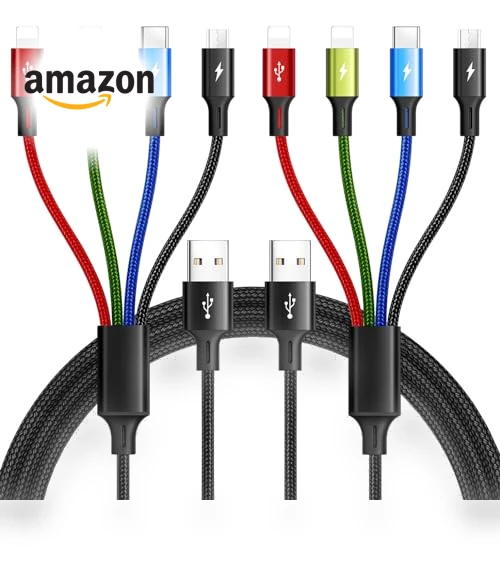 Multi Charging Cable 3.5A — Chargers, Minlu