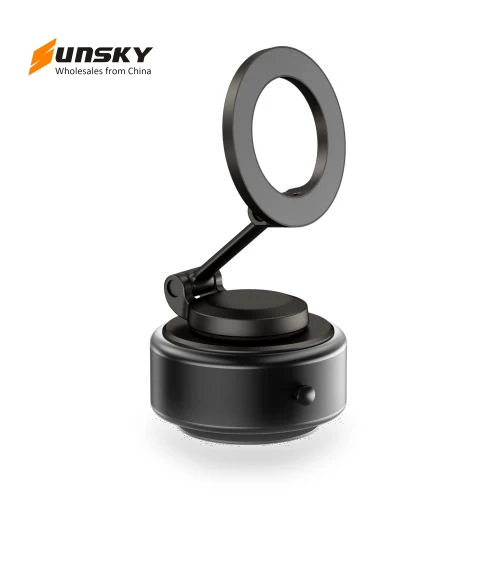 Octopus Vacuum Suction Foldable Magnetic Car Mount — Vehicle Phone Holders, WiWU