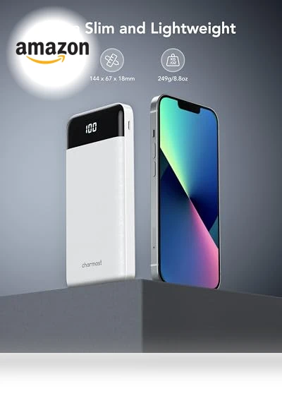 Portable Charger with Built-in Cables — Chargers, Charmast