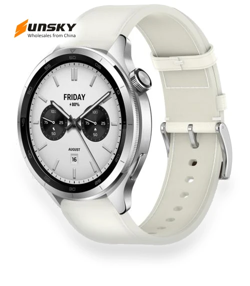 Press Button Leather Watch Band — Watch Straps & Bands, Xiaomi