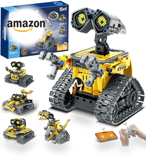 Robot Building Kit with Remote Control — Interactive Figures & Robots, Sillbird
