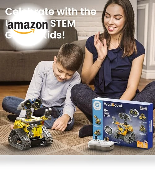 Robot Building Kit with Remote Control — Interactive Figures & Robots, Sillbird