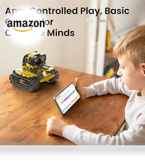 Robot Building Kit with Remote Control — Interactive Figures & Robots, Sillbird