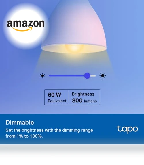 Smart Light Bulbs — LED, Tapo