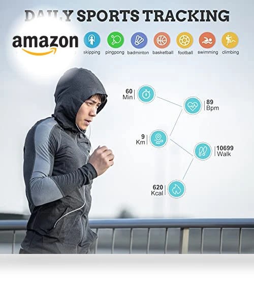 Smart Watch for Android iOS — Smartwatches, FILIEKEU